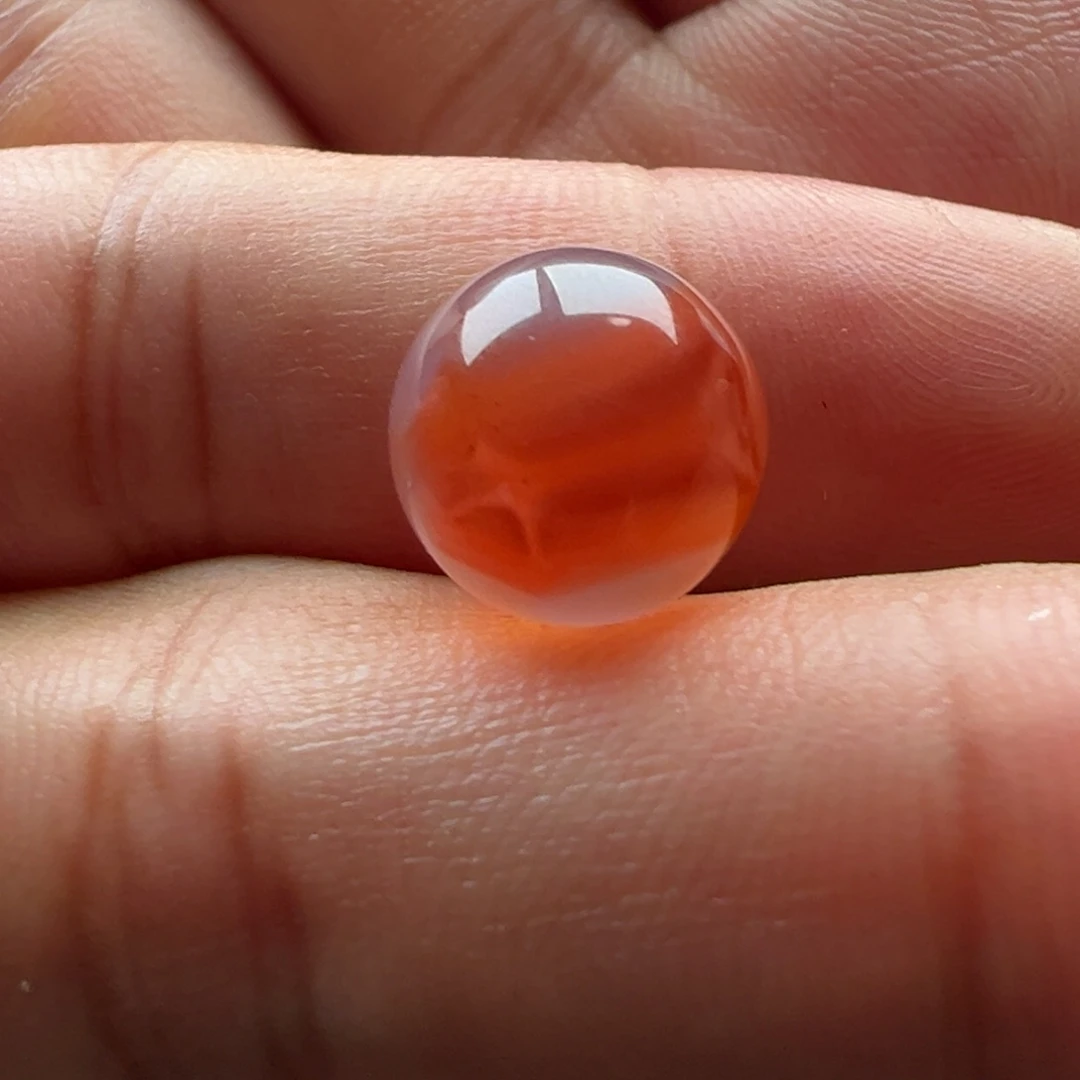 南红玛瑙圆珠10.7未镶嵌