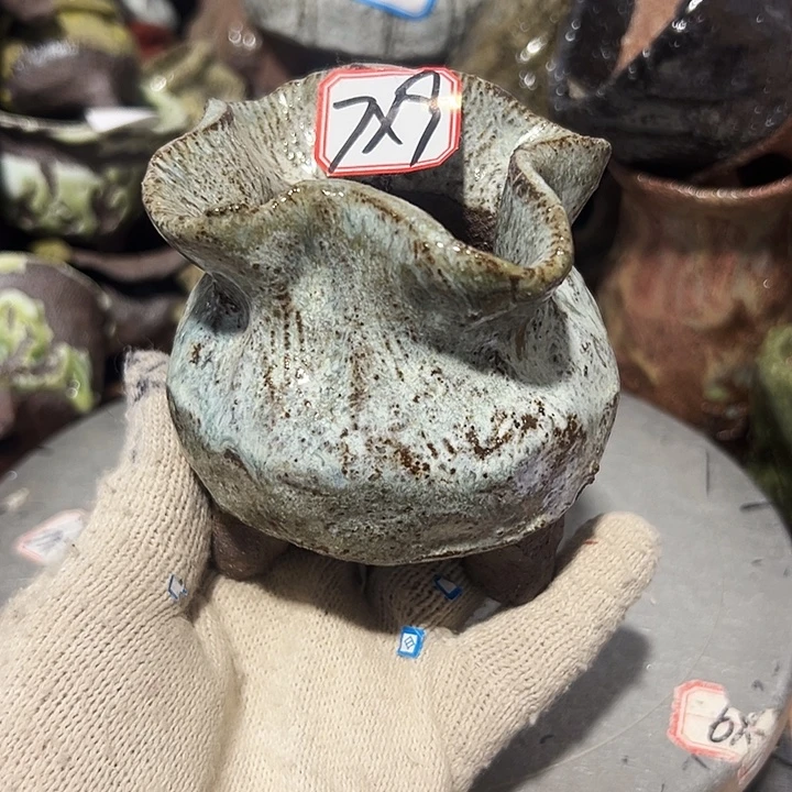 粗陶花盆制作就这样的