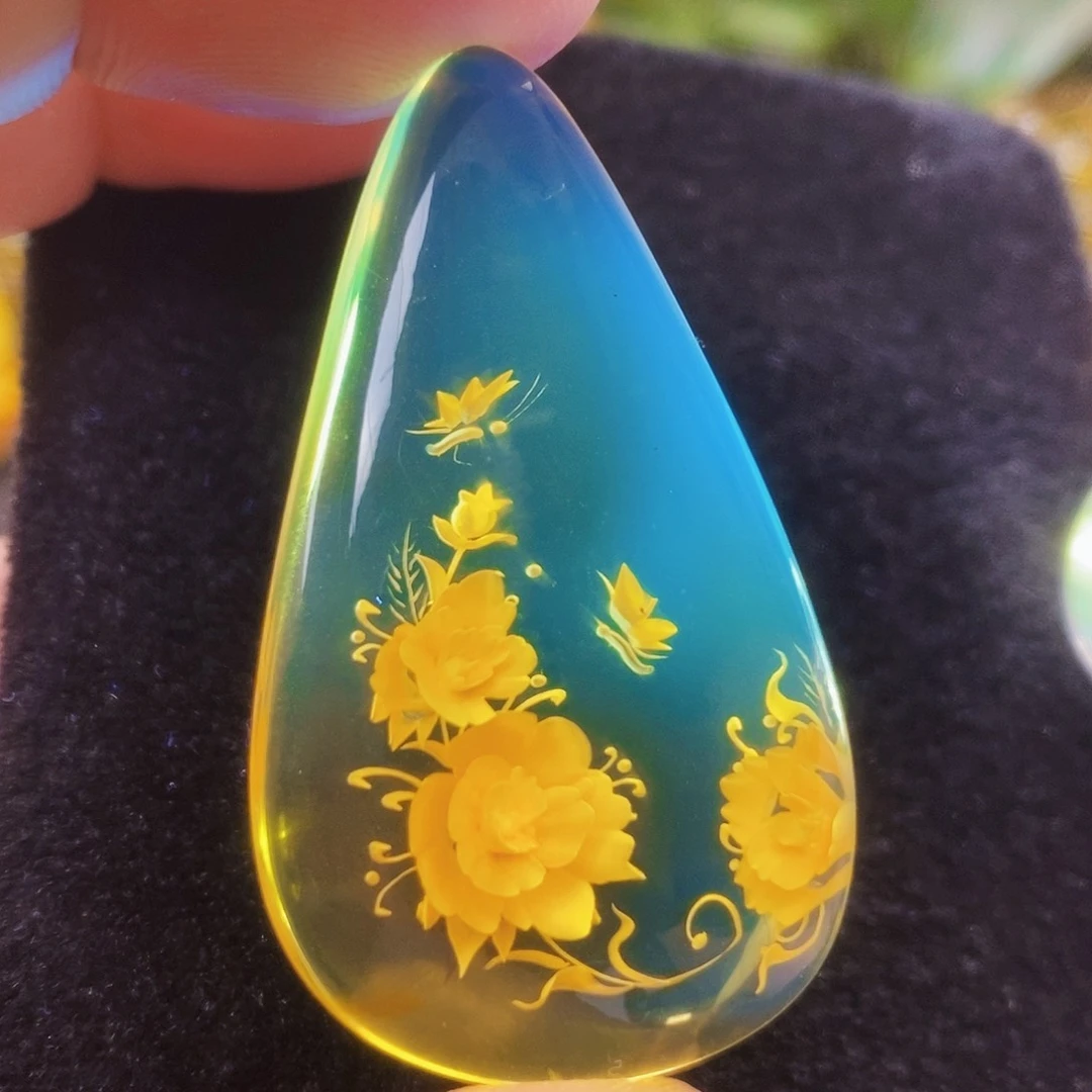 【闪购商品】未镶嵌吊坠(不含链)金珀