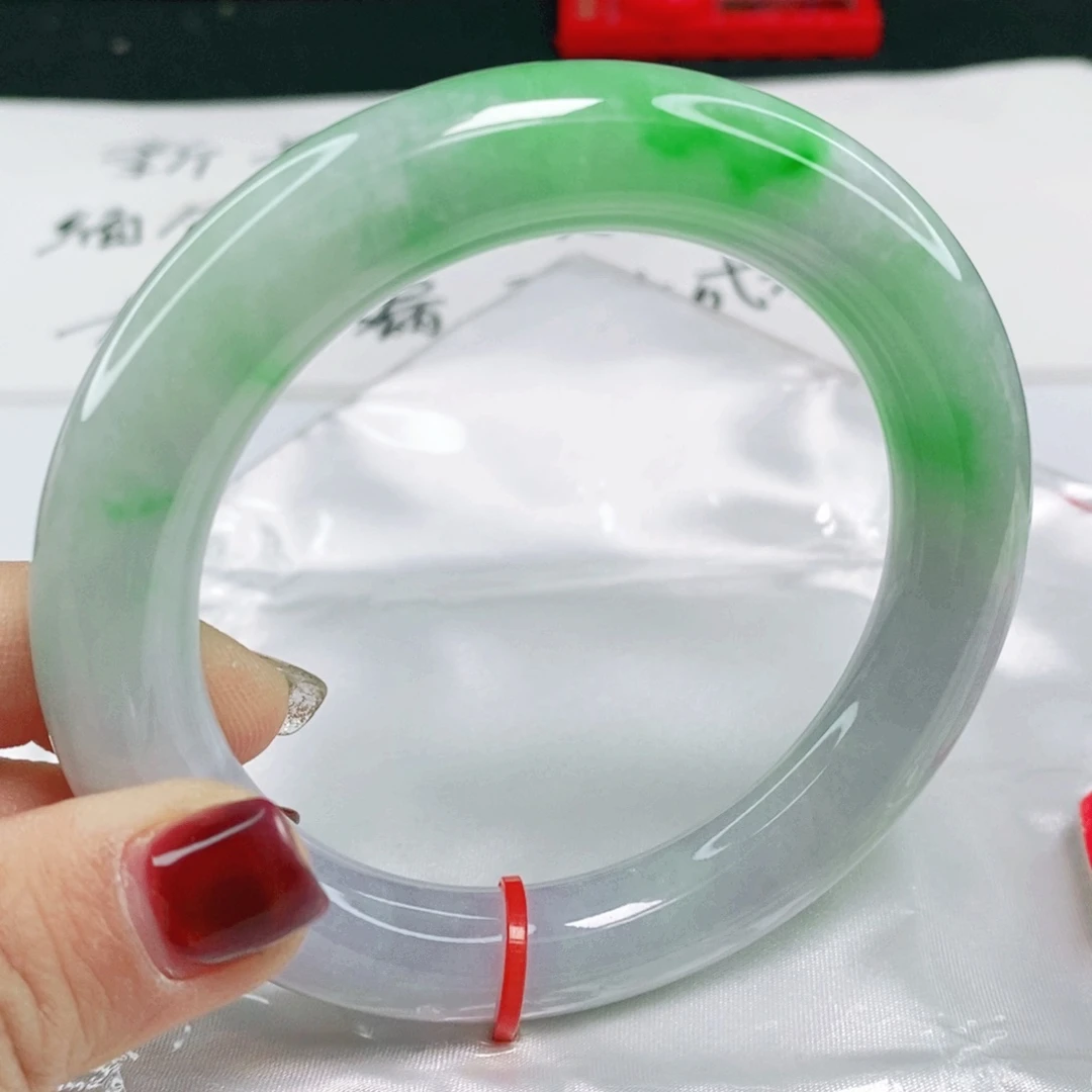 未镶嵌手镯翡翠圈口60