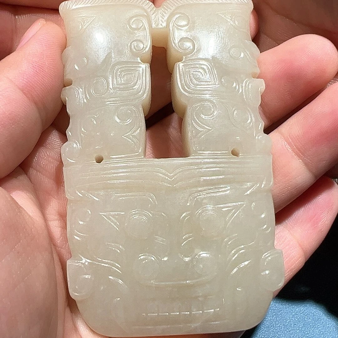 【闪购商品】和田玉颈饰未镶嵌谷*地