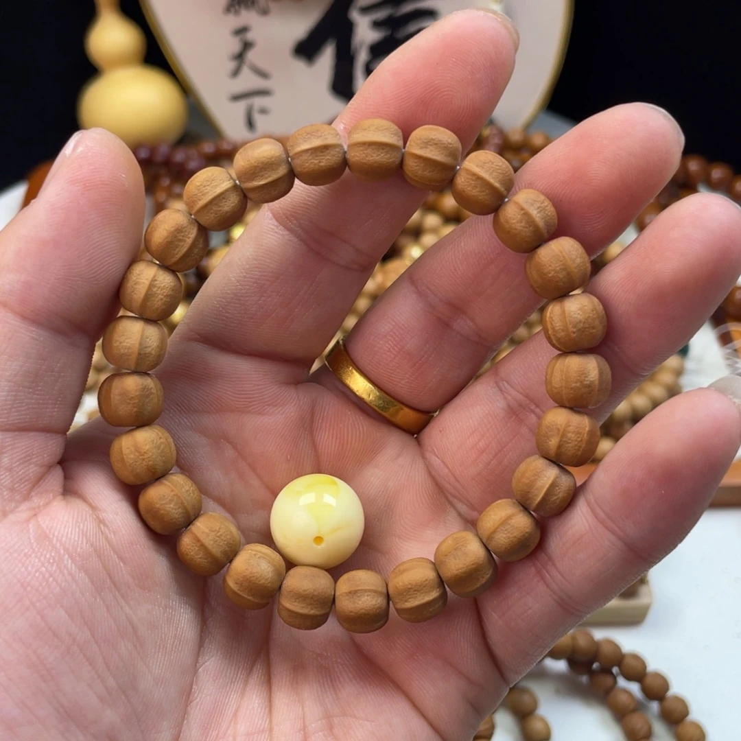 猴头核桃手串福利款9.2哑光鲨鱼8号