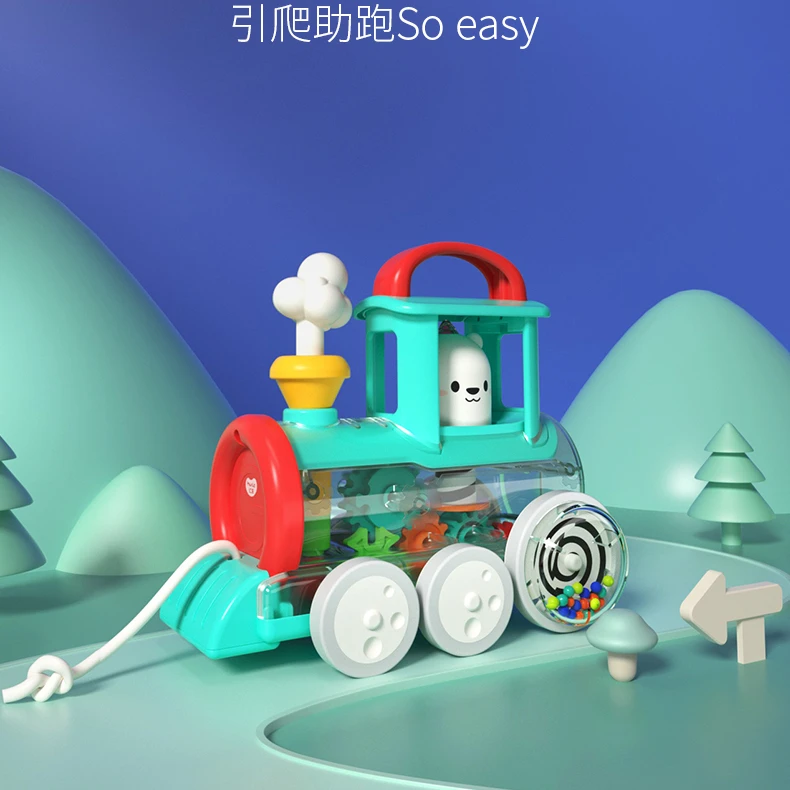 汇乐小汽车玩具惯性推拉小火车模型胶车模玩具