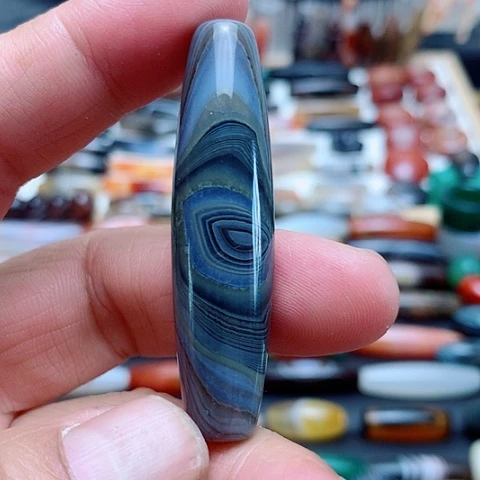 玛瑙/玉髓颈饰合金