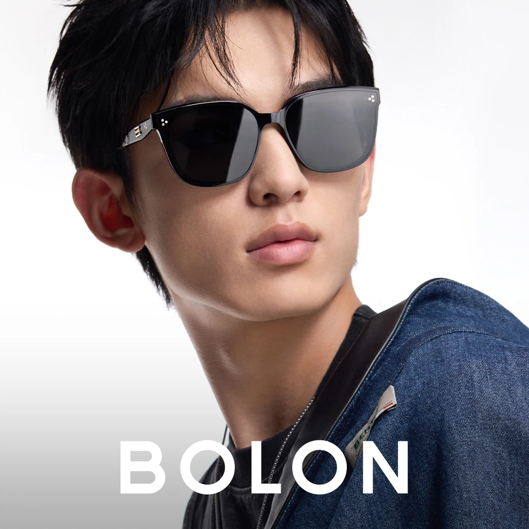 BOLON暴龙眼镜26新品偏光墨镜男防晒潮流百搭方框太阳镜女BL3255