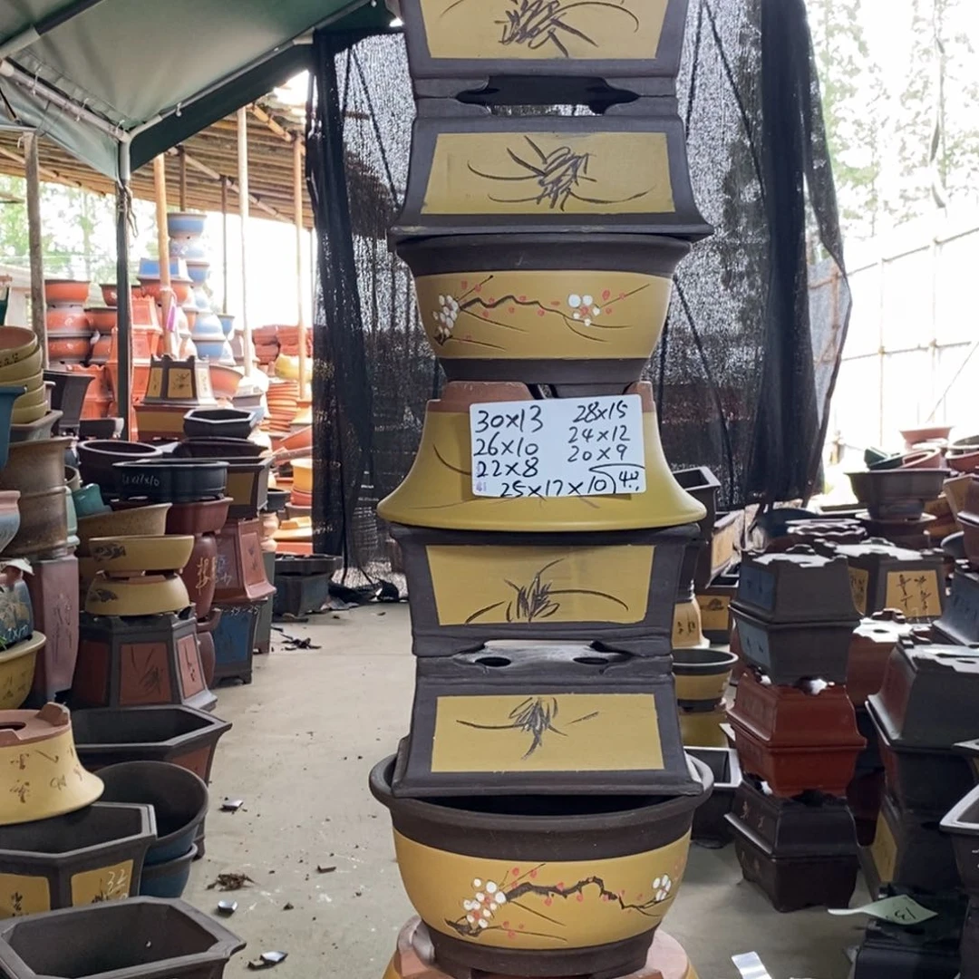 紫砂花盆紫砂紫砂