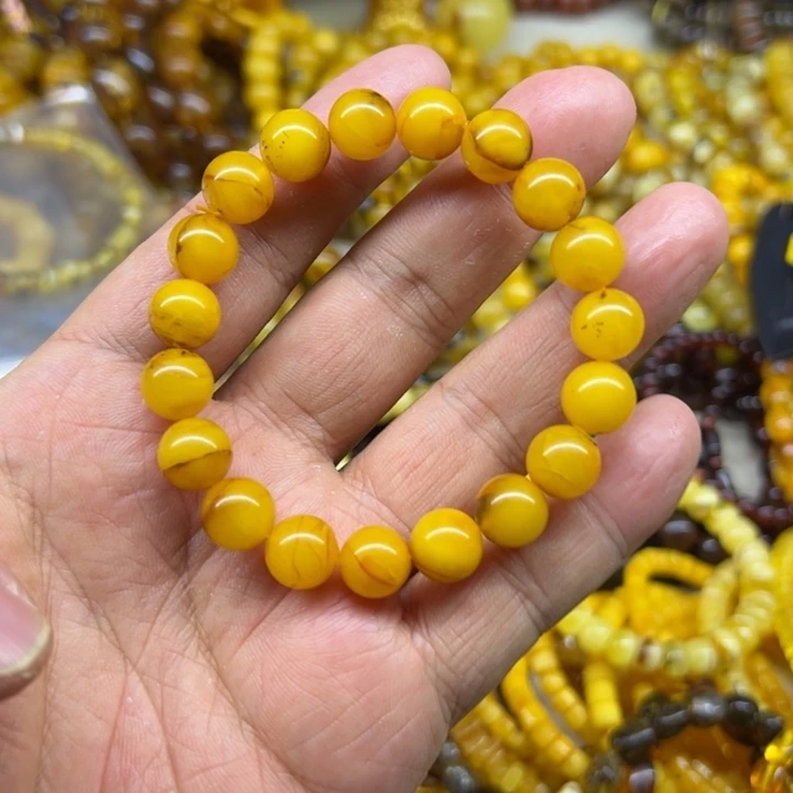 琥珀未镶嵌珠宝奇石