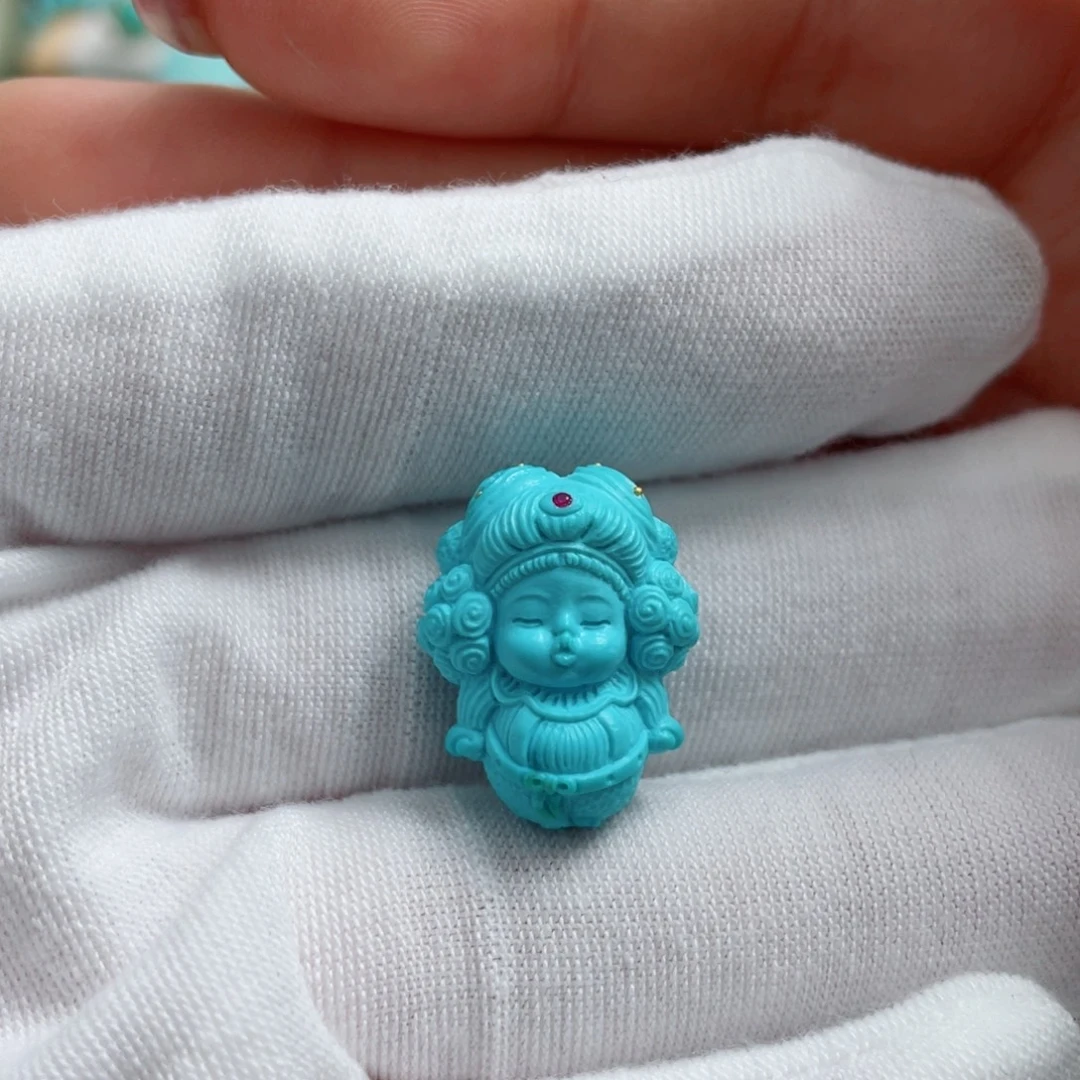 未镶嵌绿松石珠宝奇石