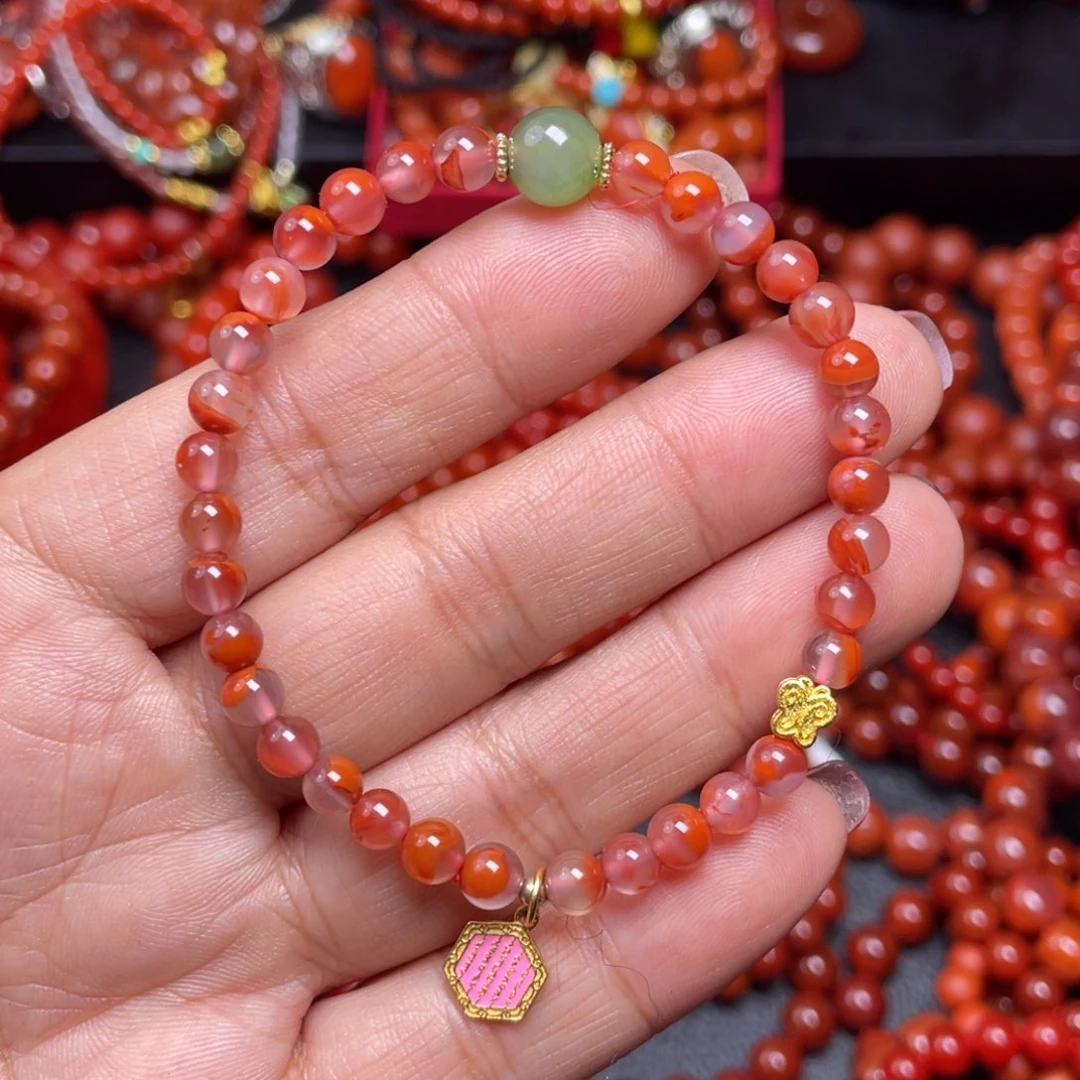 玛瑙/玉髓手链未镶嵌