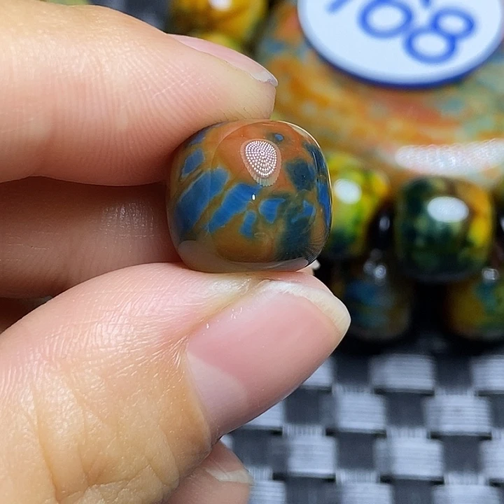 果***然玛瑙/玉髓未镶嵌颈饰
