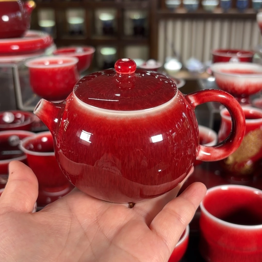 杯子清*之景德镇原矿郎红杯