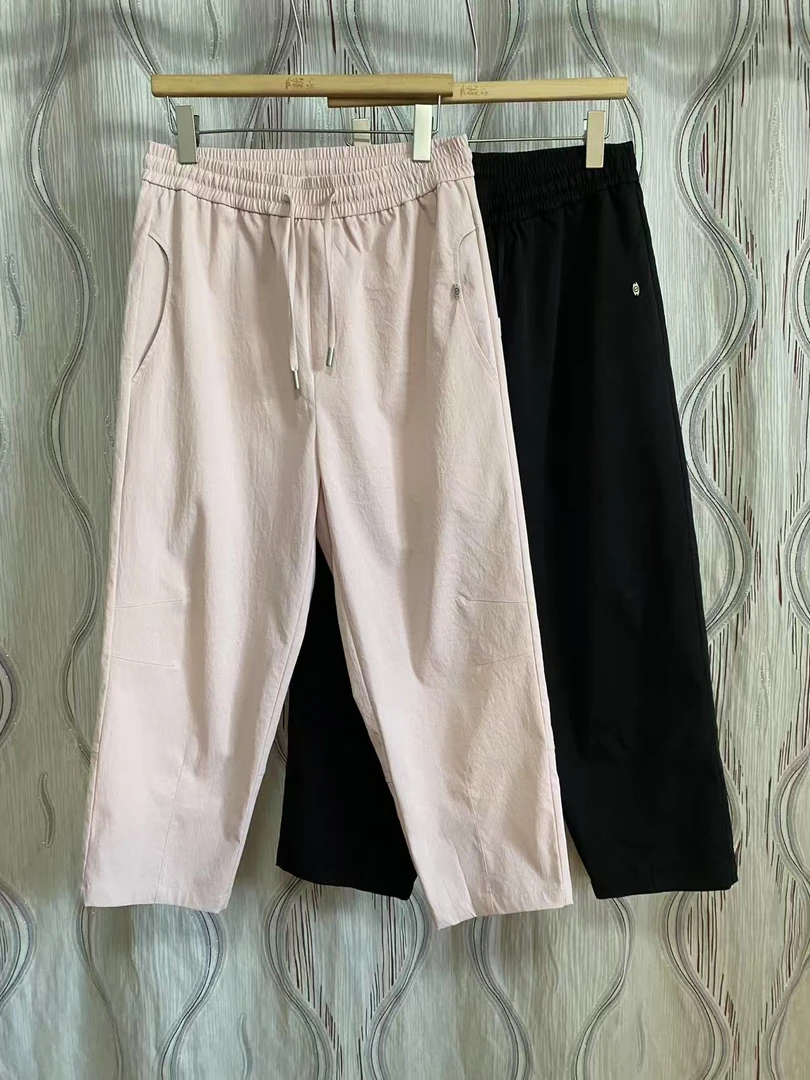 胖人坊大码女装哈伦轻柔裤01393 衣长89