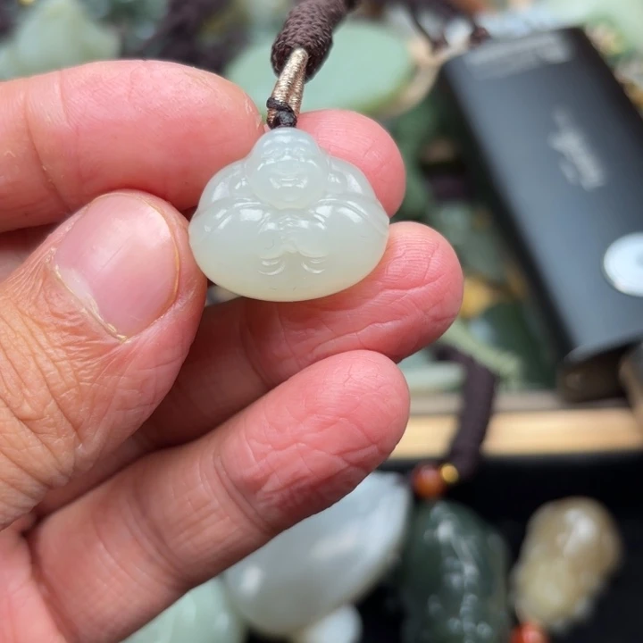 和田玉吊坠未镶嵌扶***意
