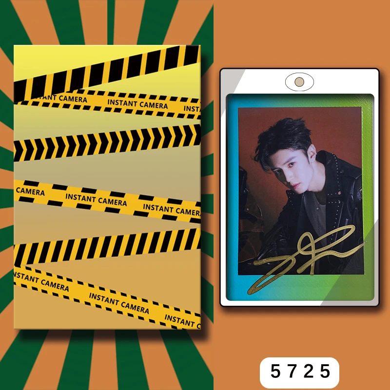 D5725【陈哲远】 正品拍立得照片 渐变