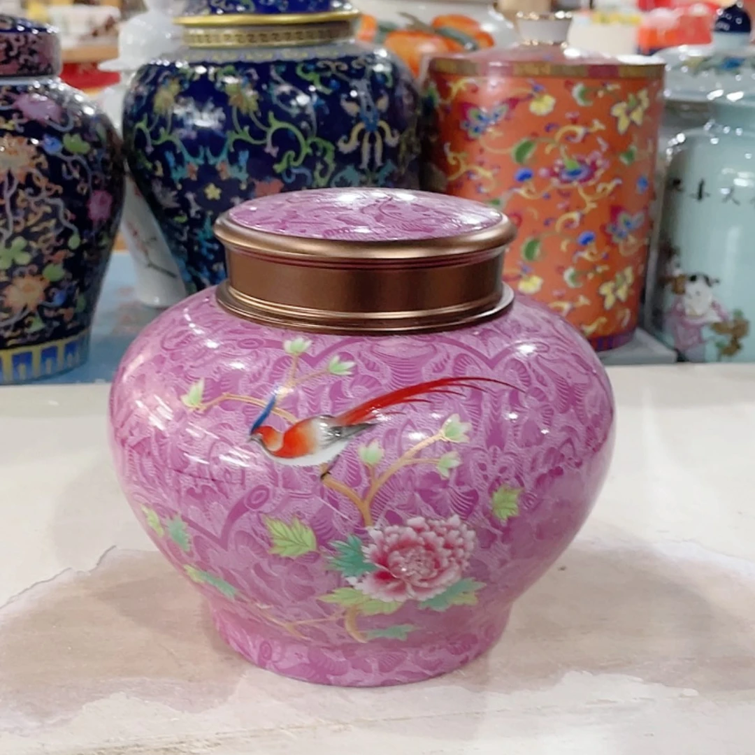 【闪购商品】罐陶瓷茶叶罐密封罐