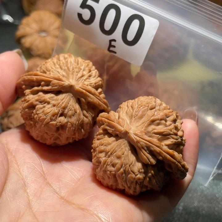 文玩核桃把件白狮子41