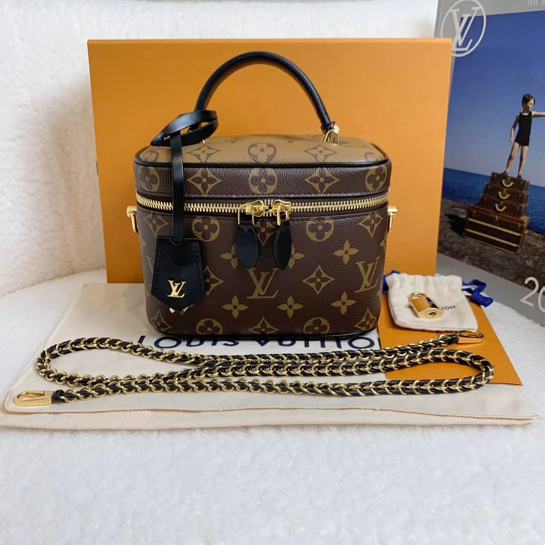 99新 LouisVuitton/路易威登 壹臻娇/vanity化妆包小号 50694710