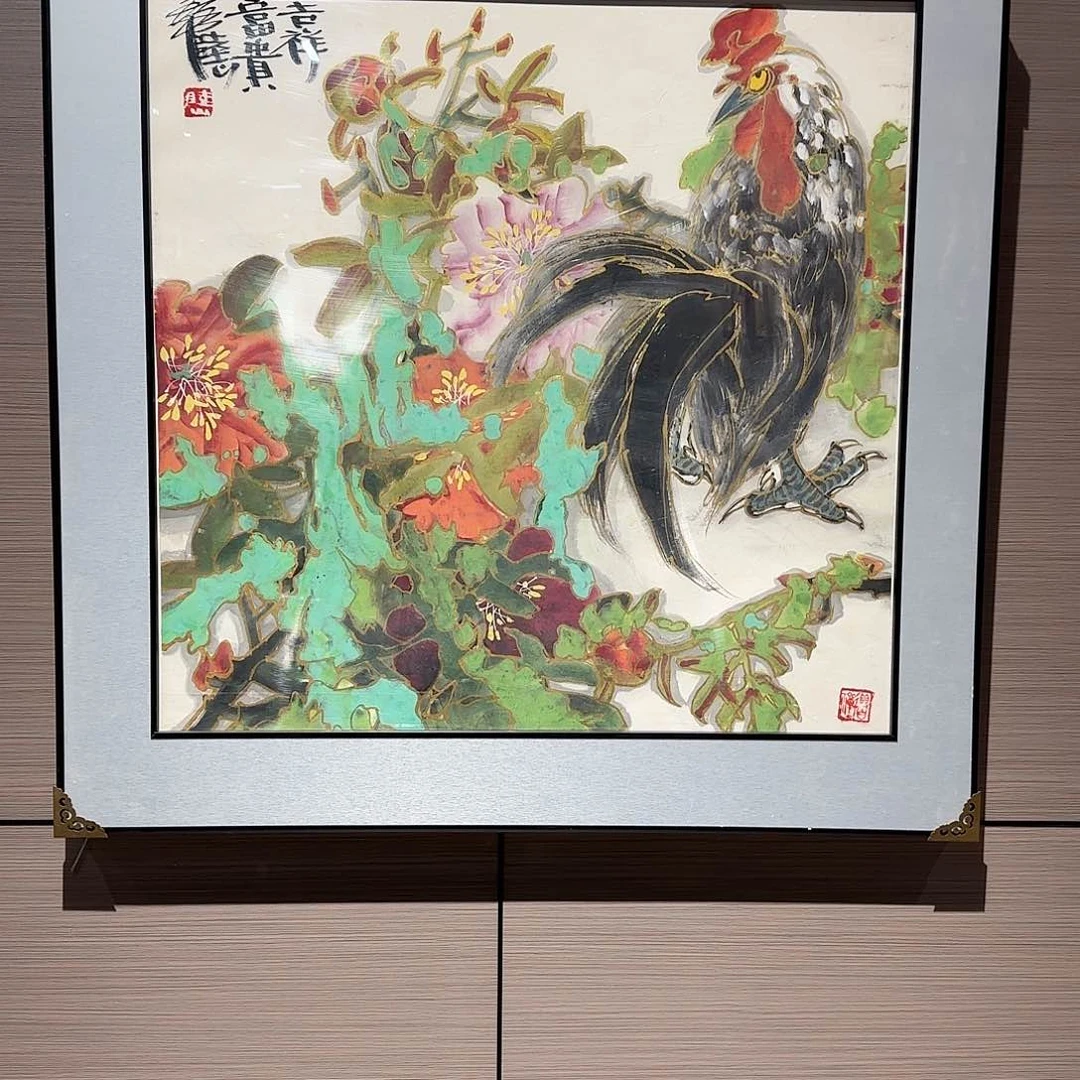 国画艺术家的作品