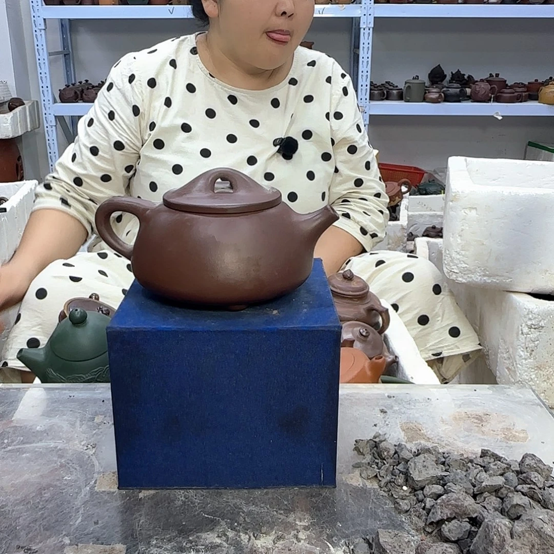 茶壶紫砂宜兴紫砂壶瑕疵处理