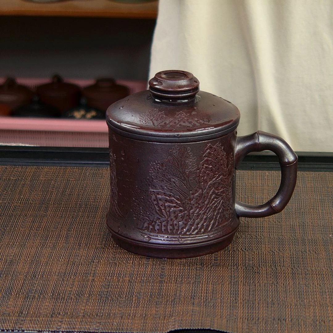 紫砂茶杯高货放漏