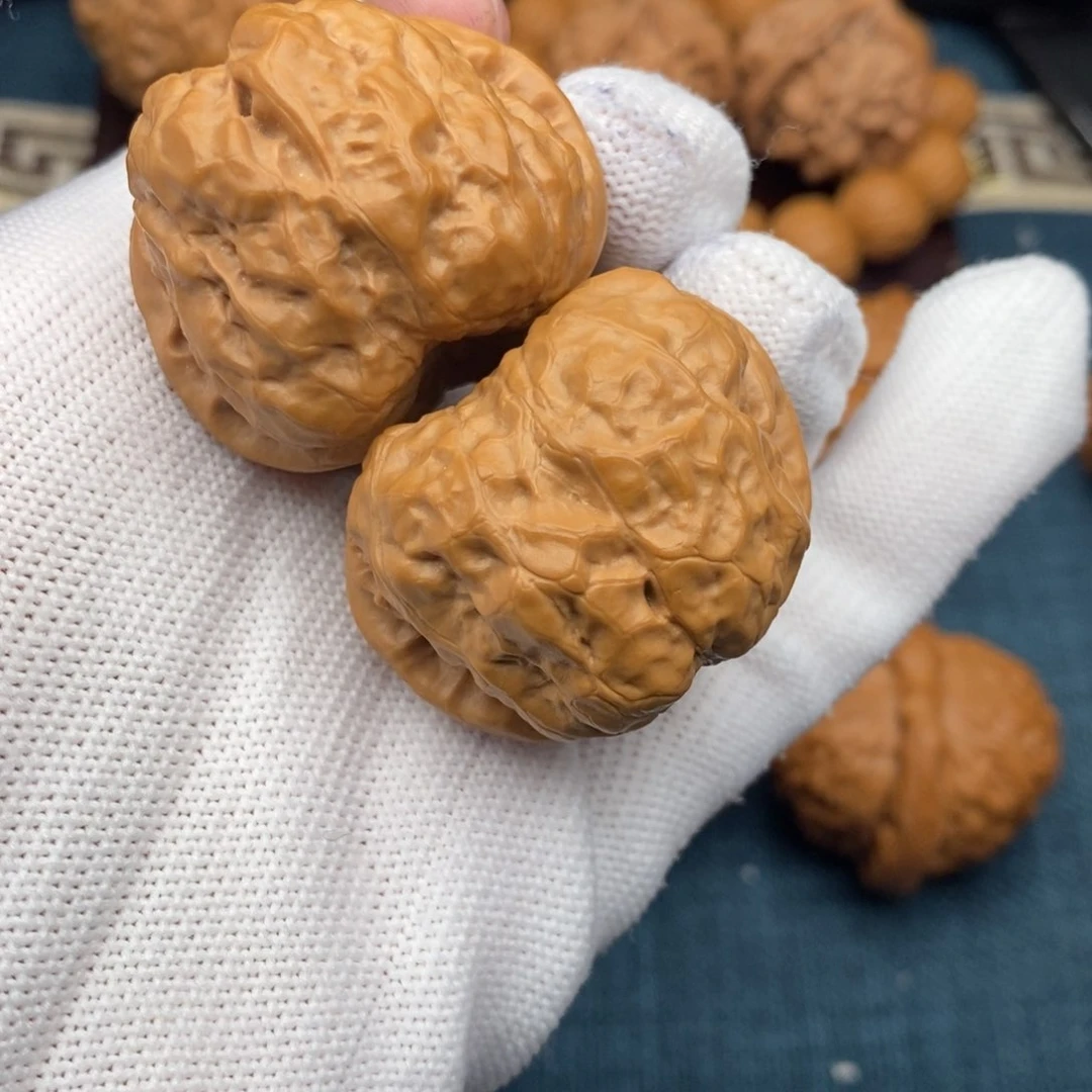 文玩核桃把件38延庆肌肉蛤蟆头