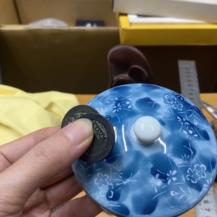 瓷片中古工艺品一件