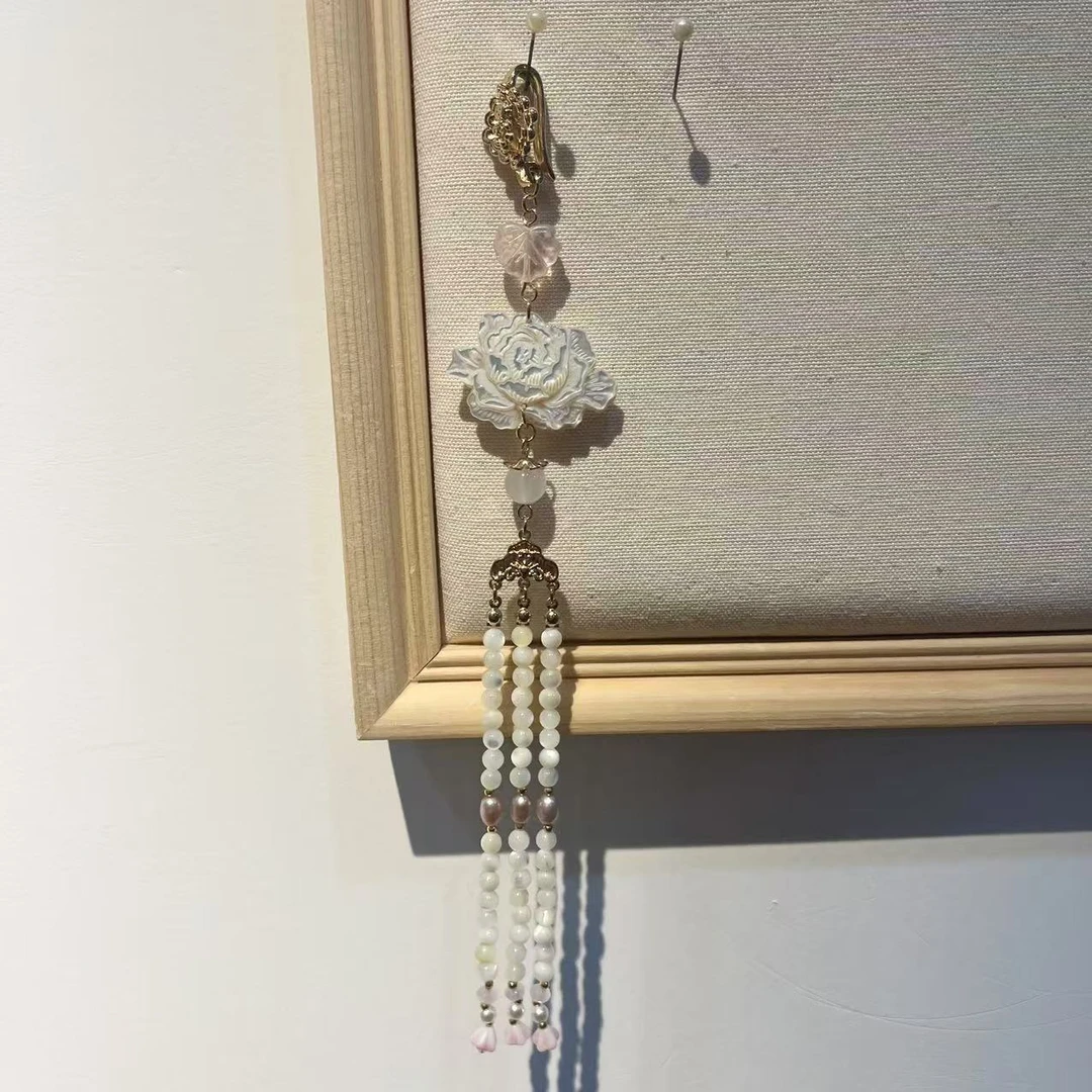 风雪初晴耳环47号|发钗20号|发夹70号|璎珞16号|压襟2号孤复古风