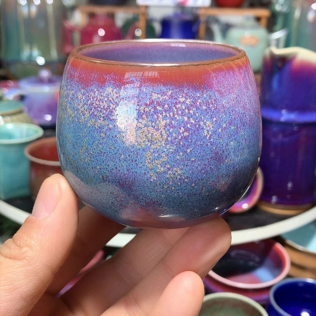 杯纯手工龙蛋杯约130毫升