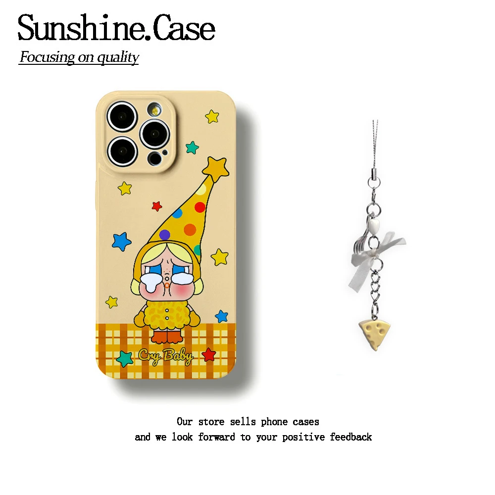【番茄case专属】星星哭娃软壳适用苹果oppo华为vivo小米手机壳