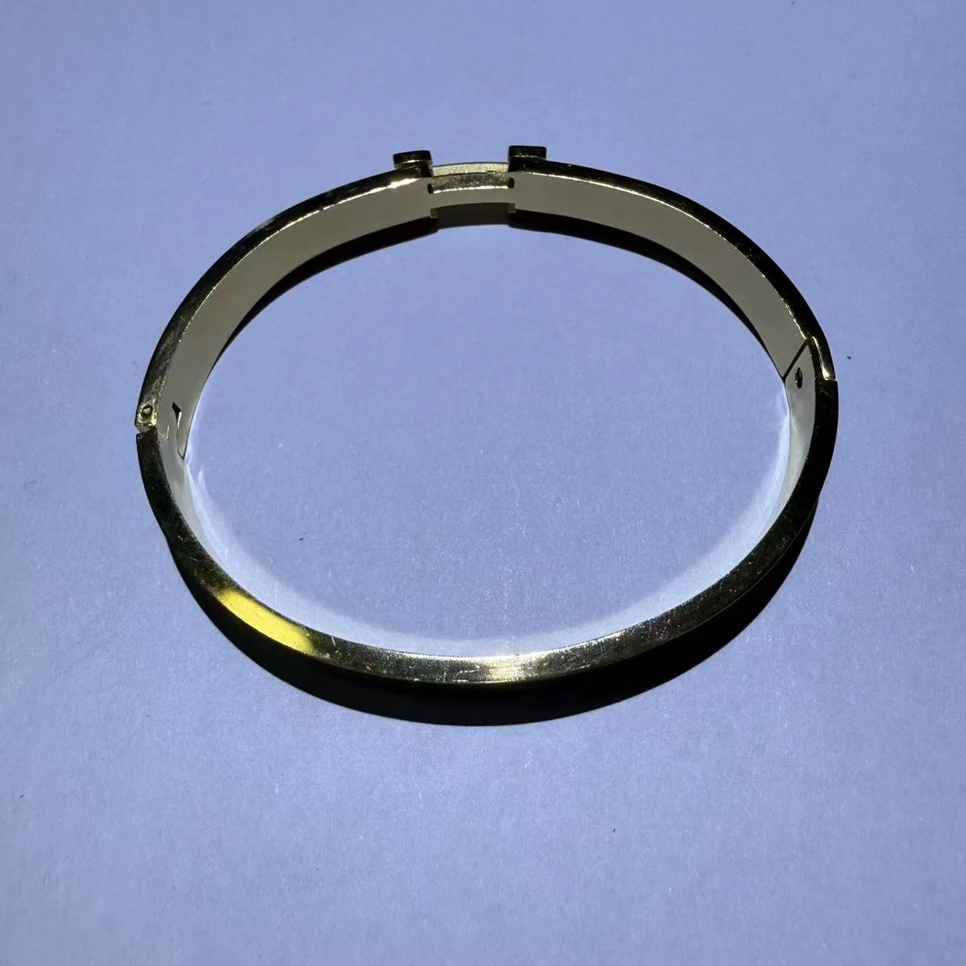 精工小众设计黄色开口手镯Ht71217