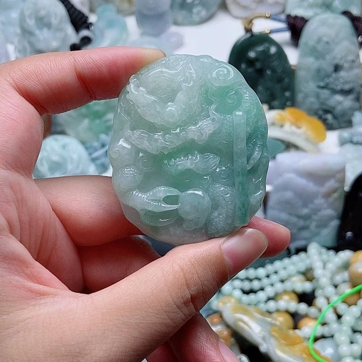 吊坠(不含链)未镶嵌翡翠1