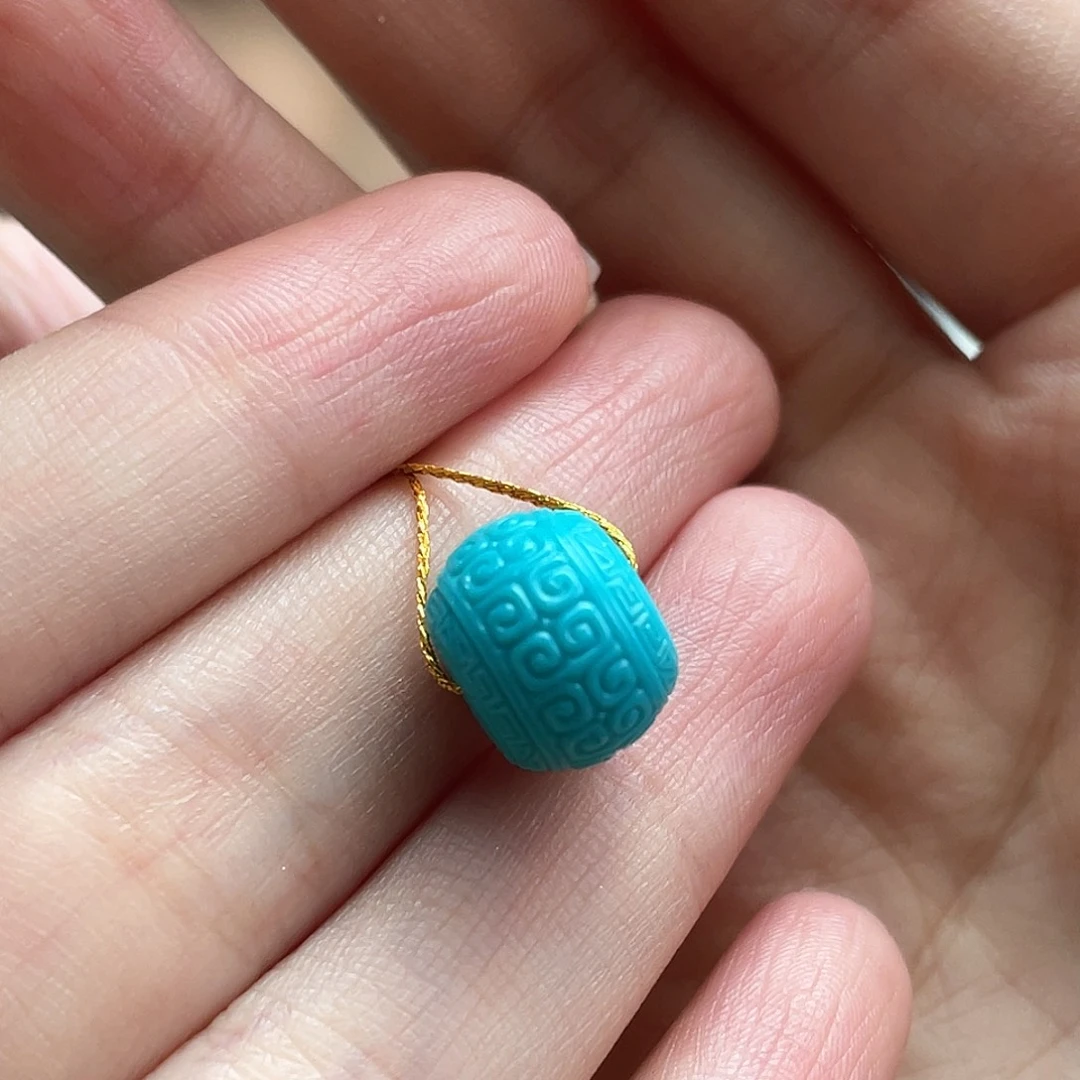 绿松石未镶嵌颈饰