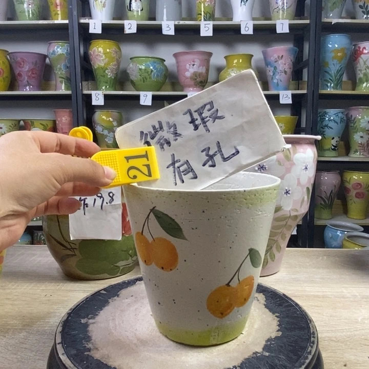 景德镇高温陶瓷花盆