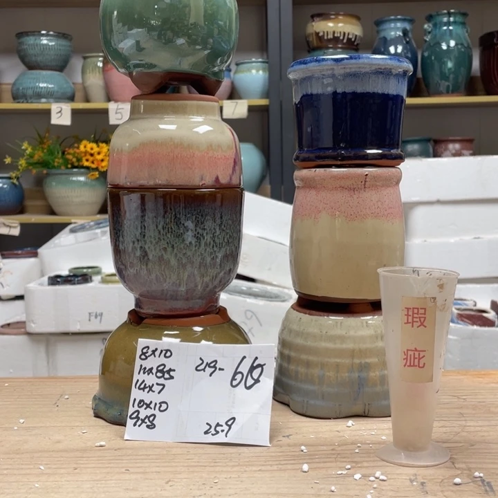 紫砂花盆多肉花盆微瑕66