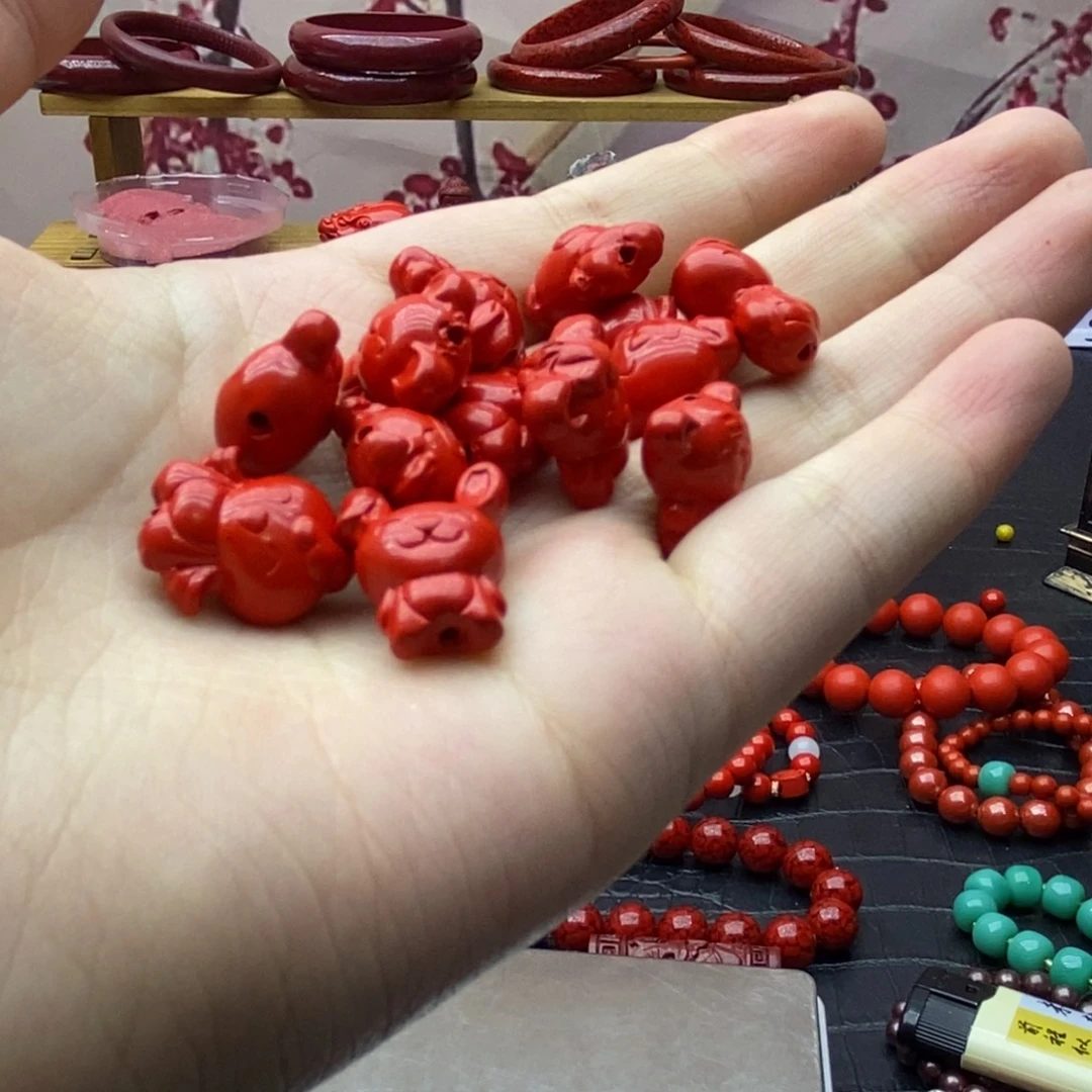 天然辰砂十二生肖