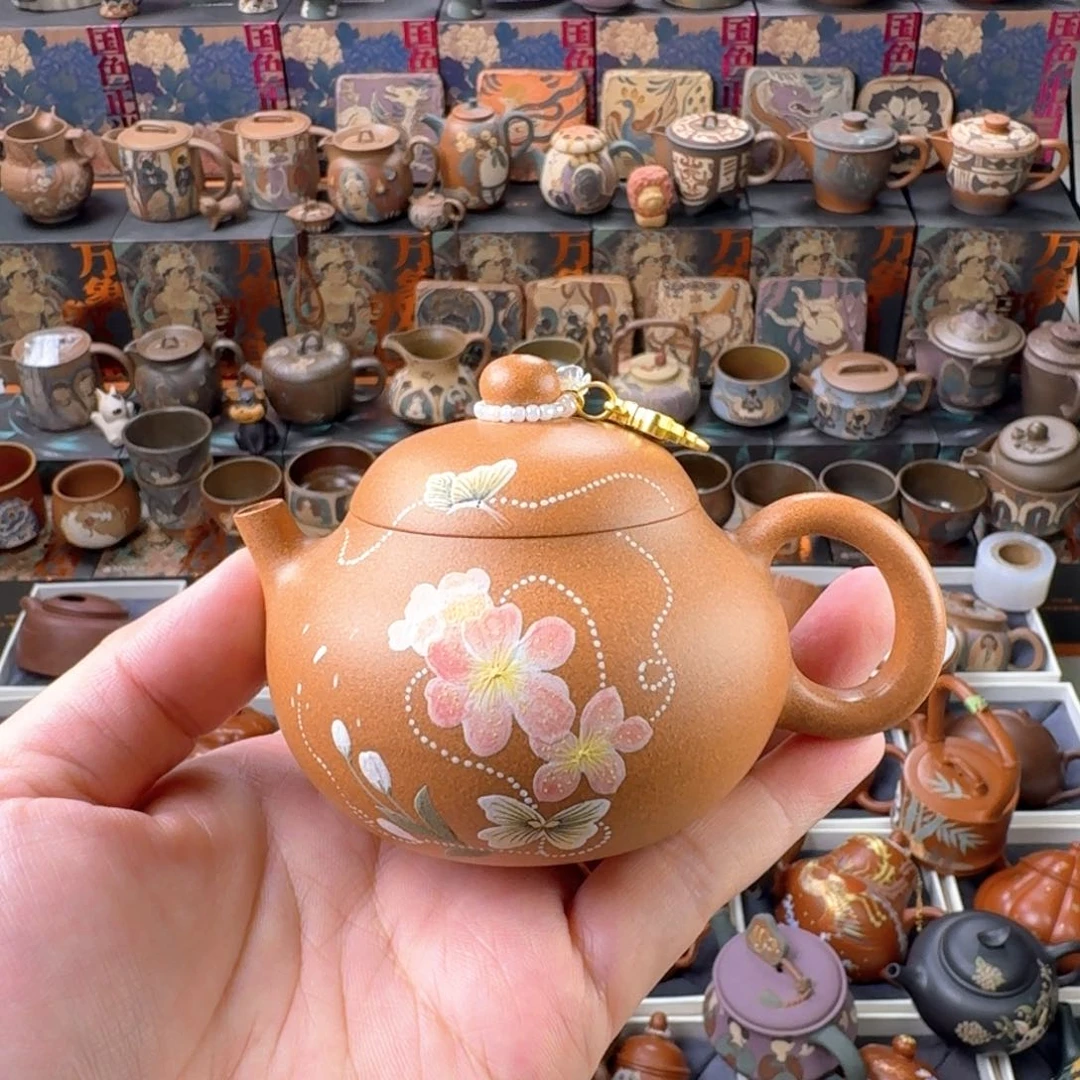茶壶紫砂145cc原矿精工半手