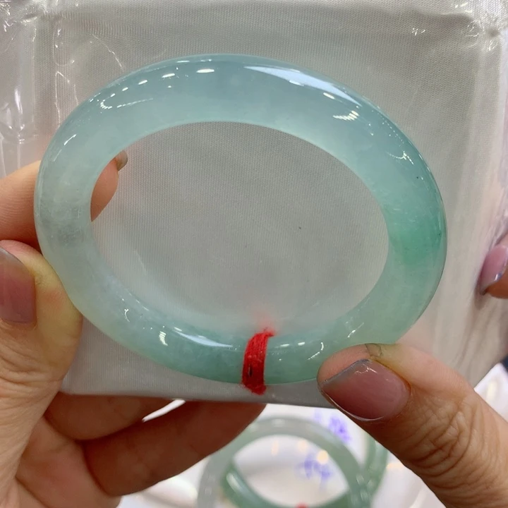 未镶嵌手镯翡翠翡翠手镯51.2圆条