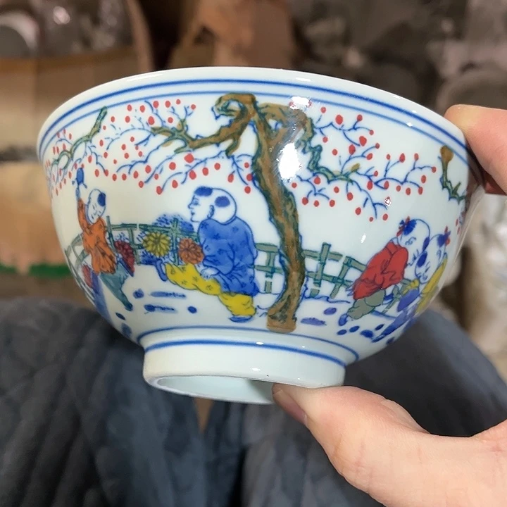 瓷片////////直径13.5厘米。绿。