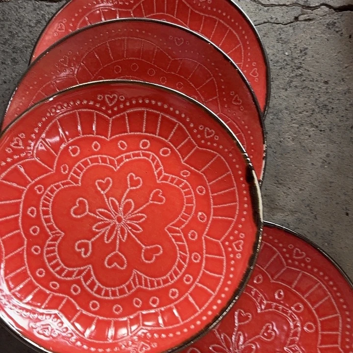 瓷外贸尾货微瑕疵4个（7.5寸）