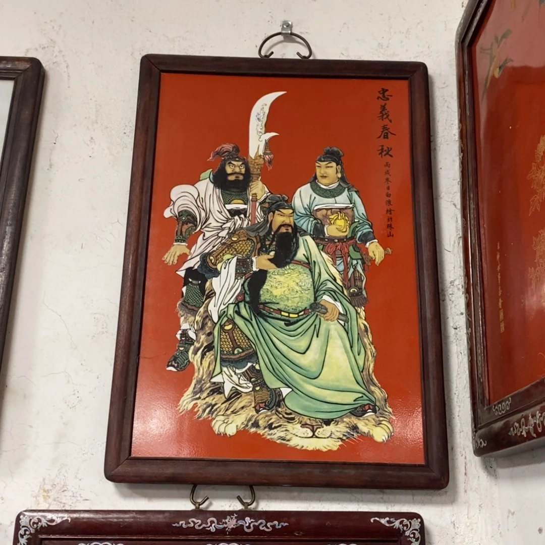 瓷67*47*1景德镇瓷板画柴窑烧制