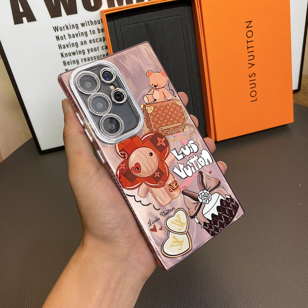 女神款高级奢华手机壳适用苹果16promax三星s24/25镜头全包磁吸