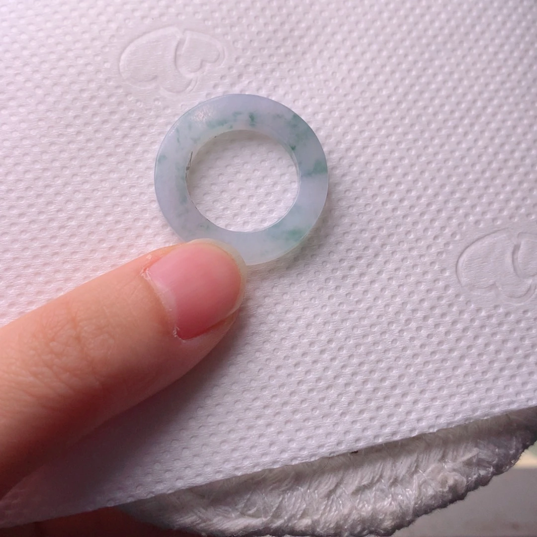 定制翡翠未镶嵌翡翠戒指