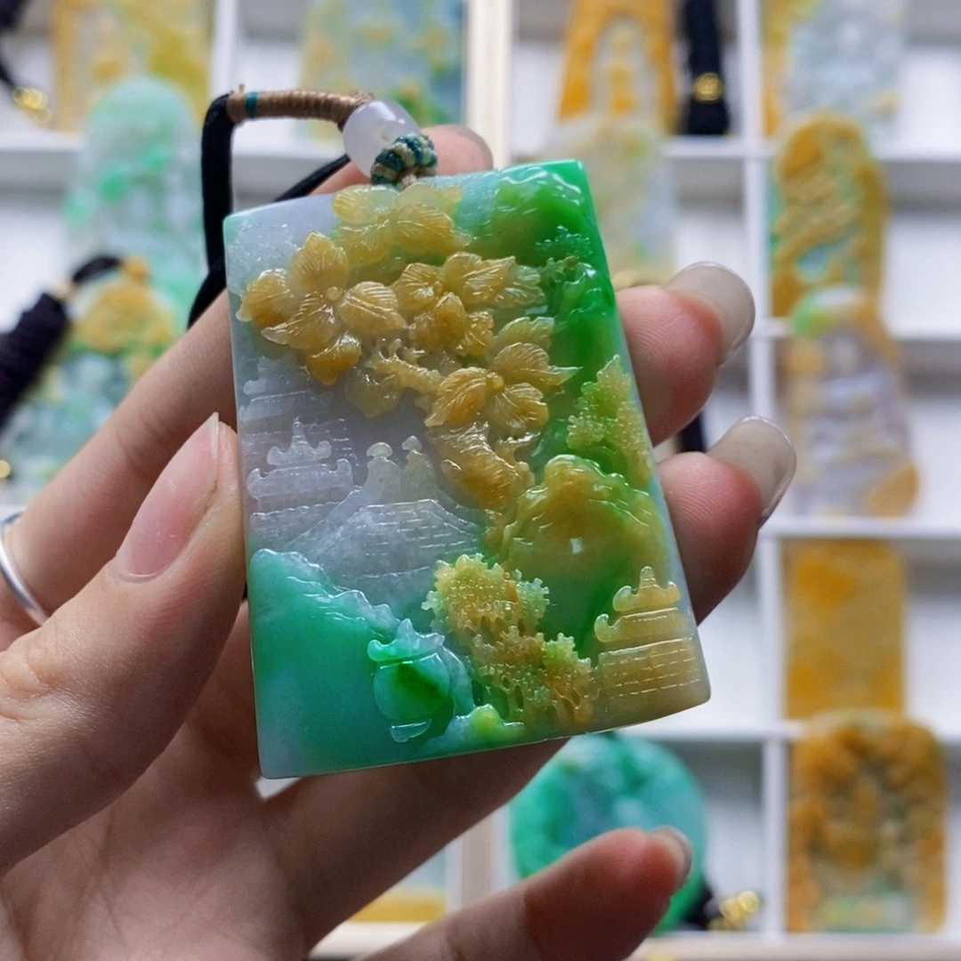 7****定制翡翠未镶嵌翡翠