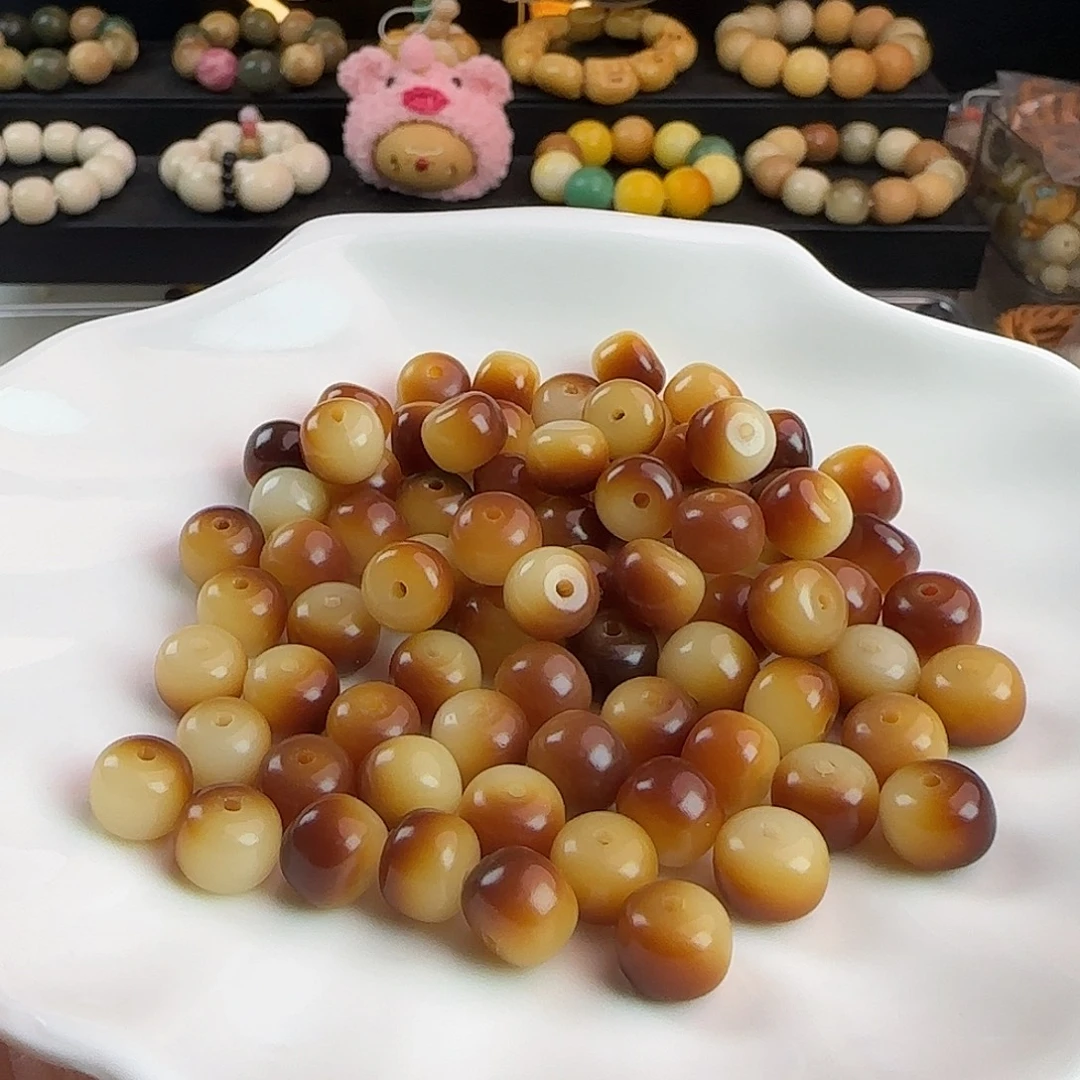 吊坠菩提根/象牙果卡10溏心飘花桶100卡牌➕20备珠