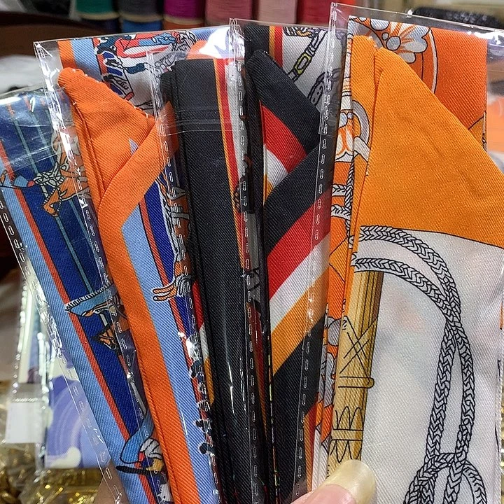 无纺布皮革包包丝巾5条三款