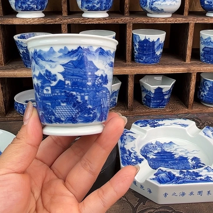 瓷片一笔一墨 叩玉山房