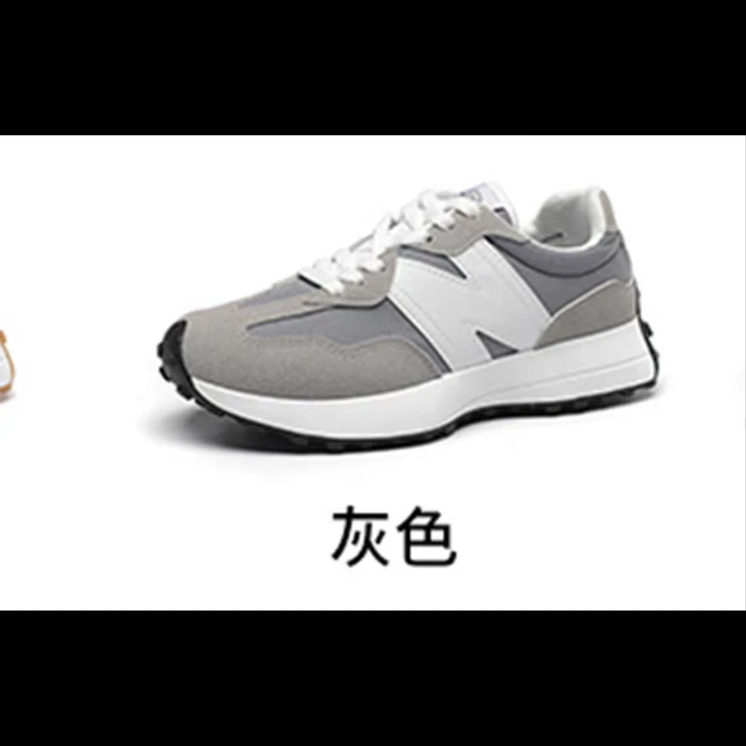 2025春季运动鞋子休闲漫步327正品阿甘小蛮腰N字鞋跑步鞋男