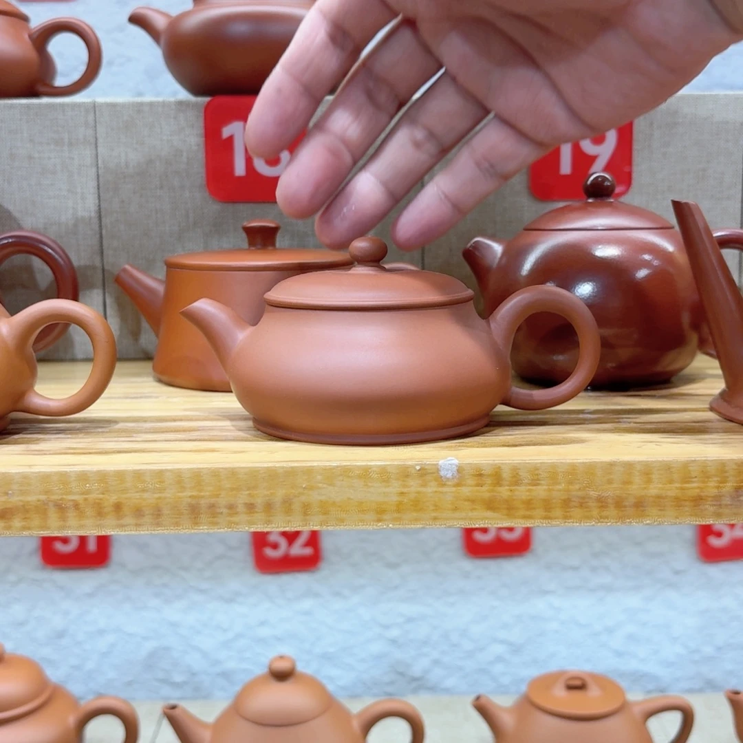 ****紫砂茶壶精工薄胎明炉120毫升