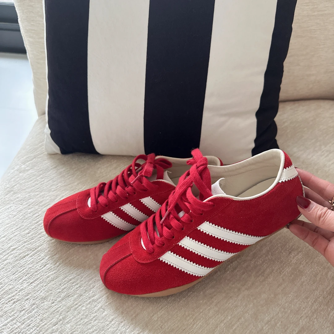 【大小姐家】2025新款复古德训鞋拼色系带休闲鞋2118