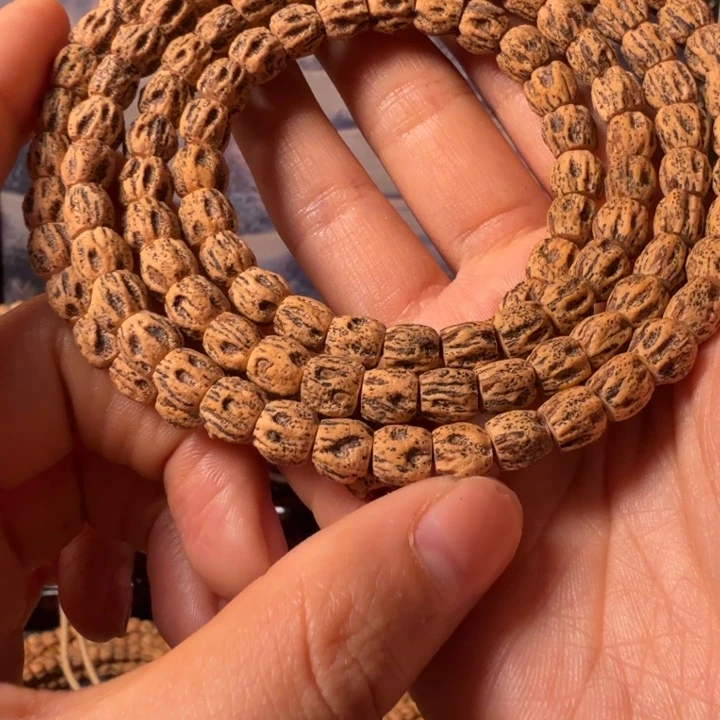 柏香籽/百香籽手串开**频